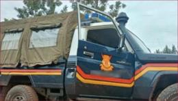 A police officer was killed in Kitale during an operation.